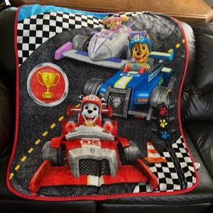 Nickelodeon Paw Patrol Kids Cartoon Fleece Throw Blanket